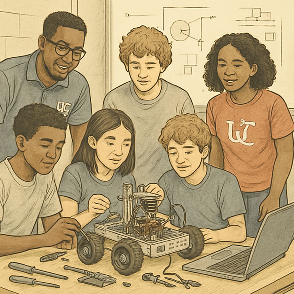 California University mentoring program for K12 students