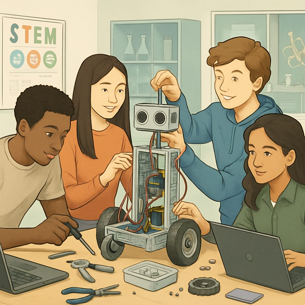 STEM education in action during high school curriculum reform