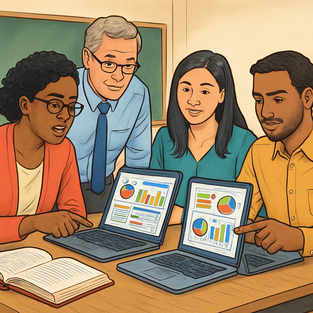 Data analysis for improving student completion rates in K12 education