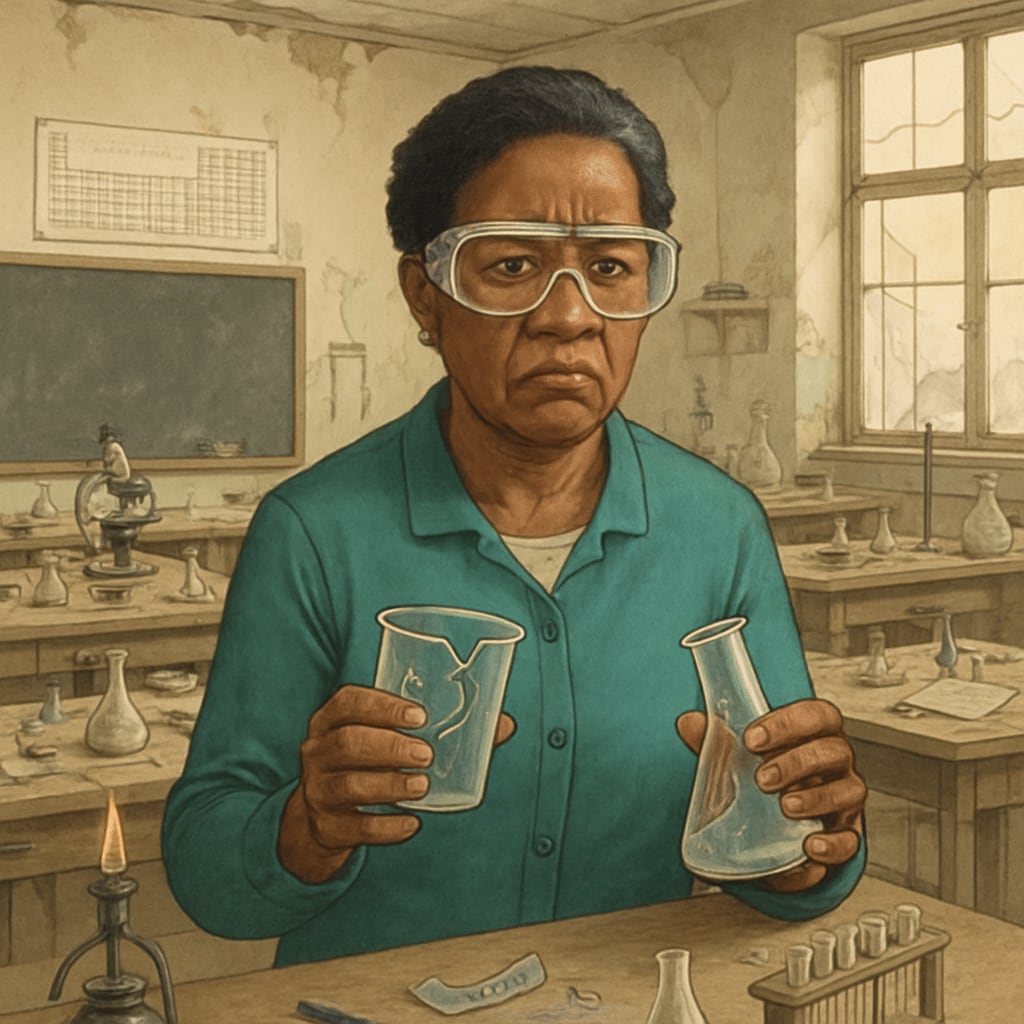 STEM teacher confronting academic supervisor's safety negligence