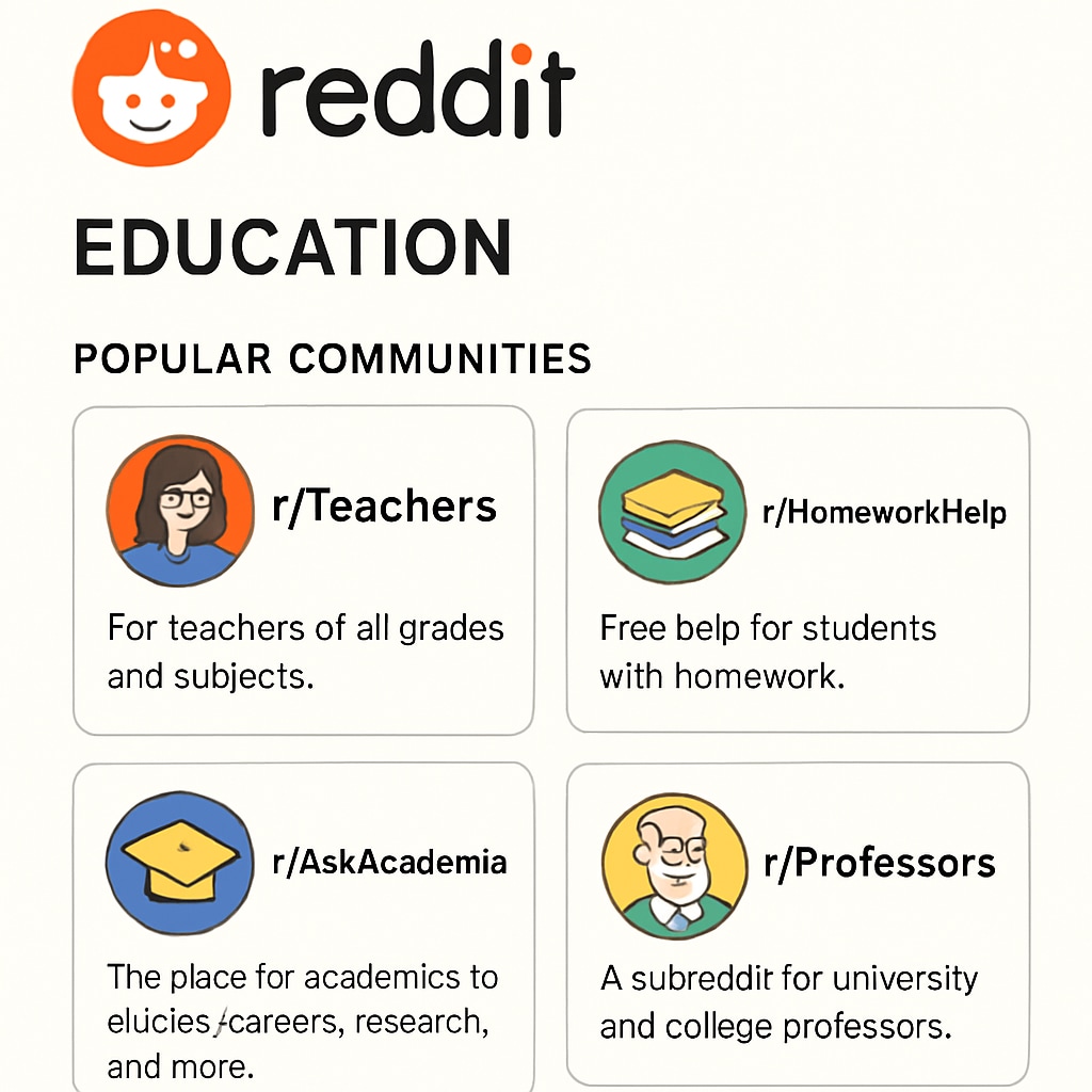 Reddit education network subreddits for K12 resources