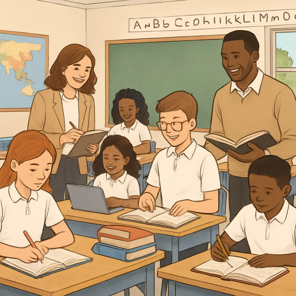 Private school teaching environment showing recruitment needs