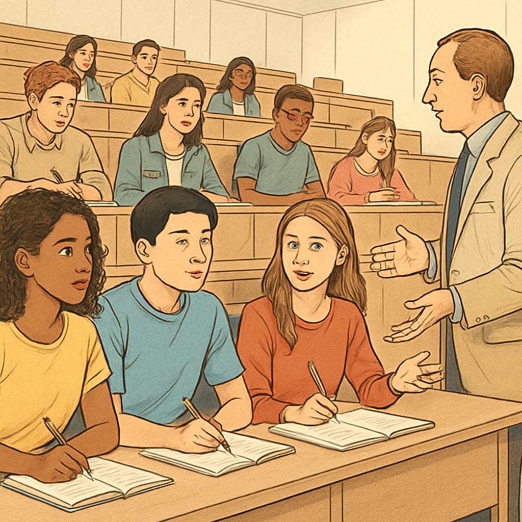 High school students experiencing early college admission through special programs