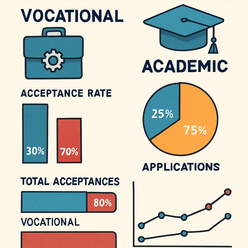 BTEC vs A-level university admission rates for Computer Science