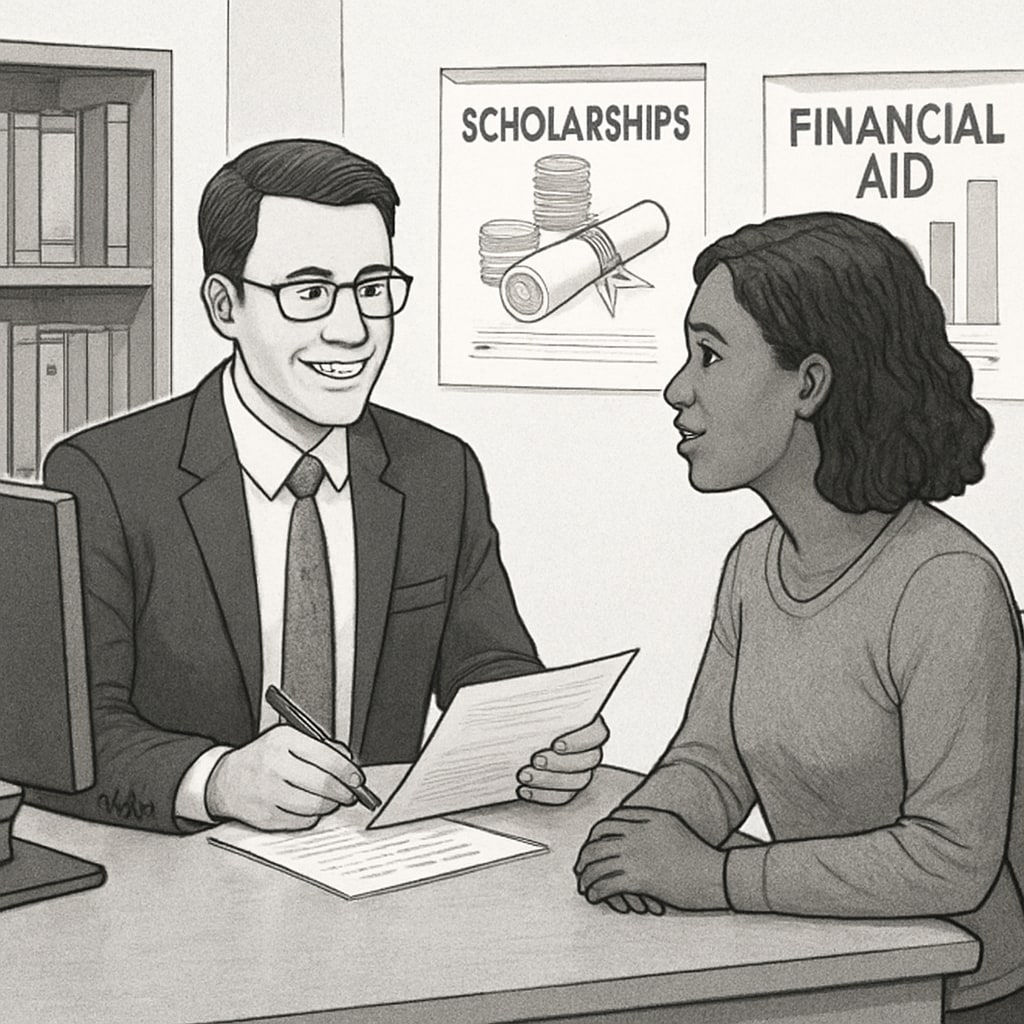 Financial assistance consultation for unfinished degree students