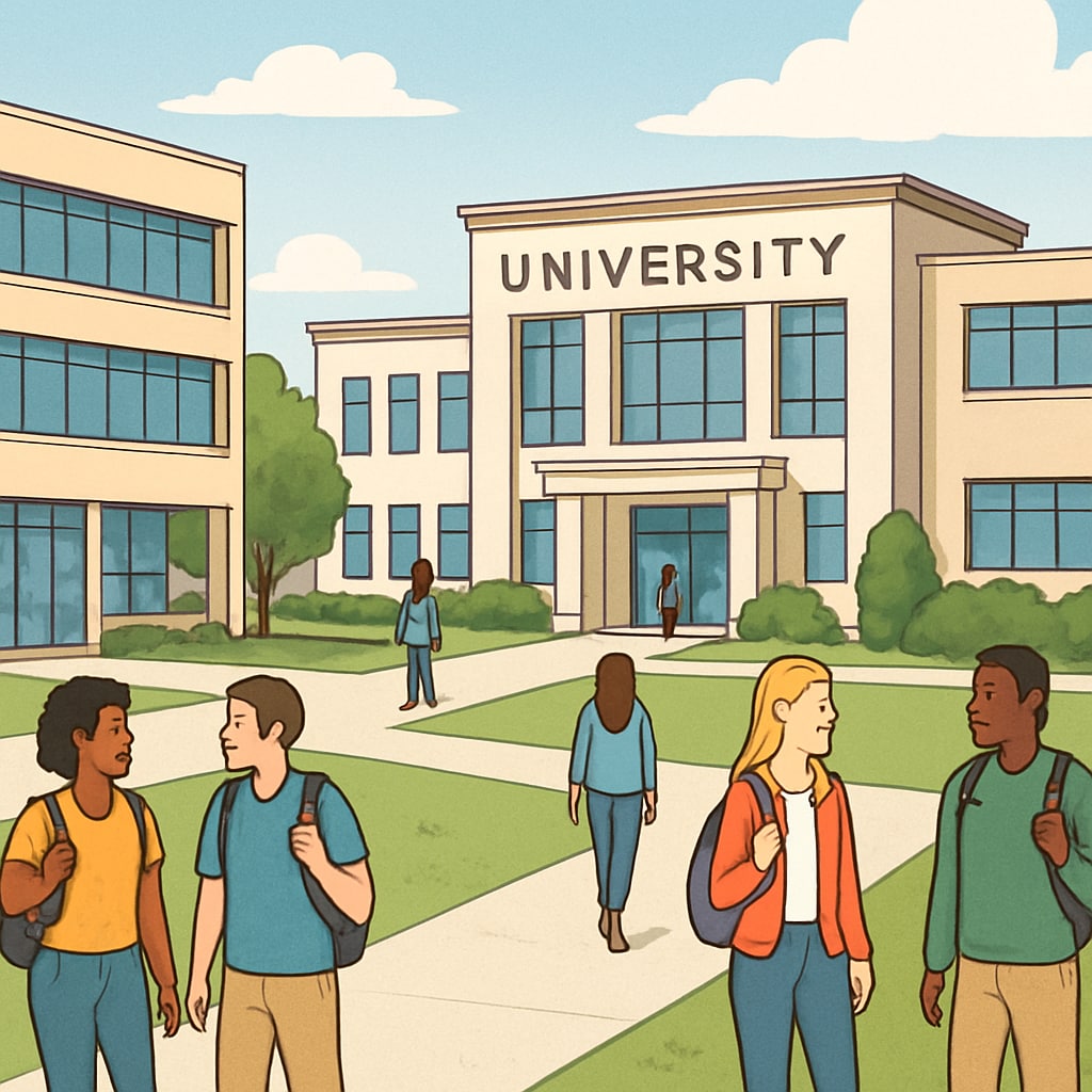 Affordable university campus accepting AS-Level qualifications