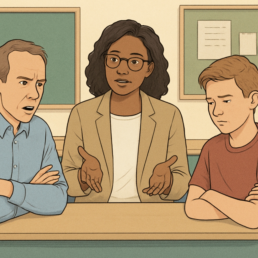 Professional behavior correction intervention in public schools