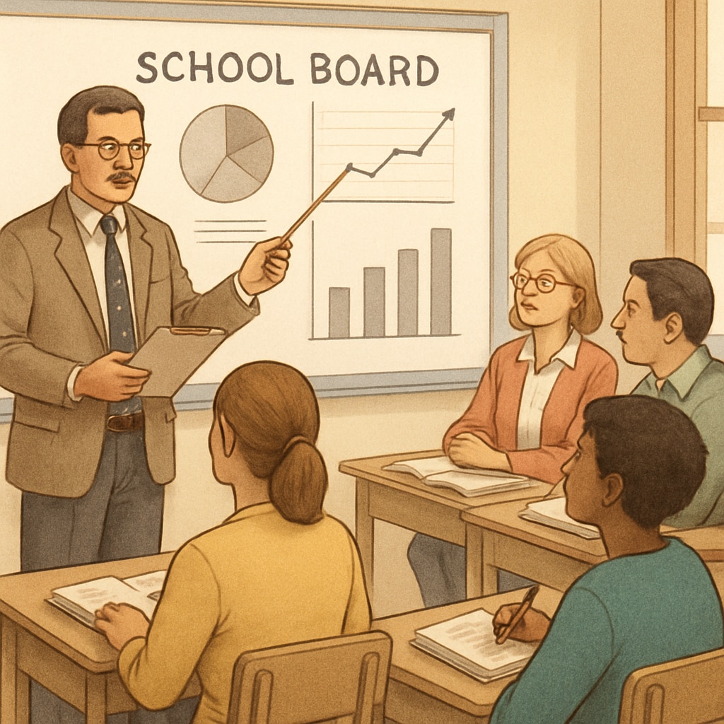 Data-driven decision making for school board reform
