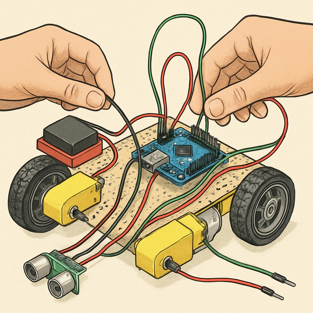 Project-based learning in robotics assembly