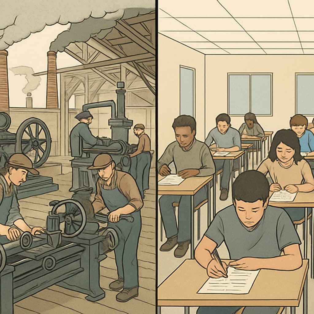 Industrialization's impact on education systems
