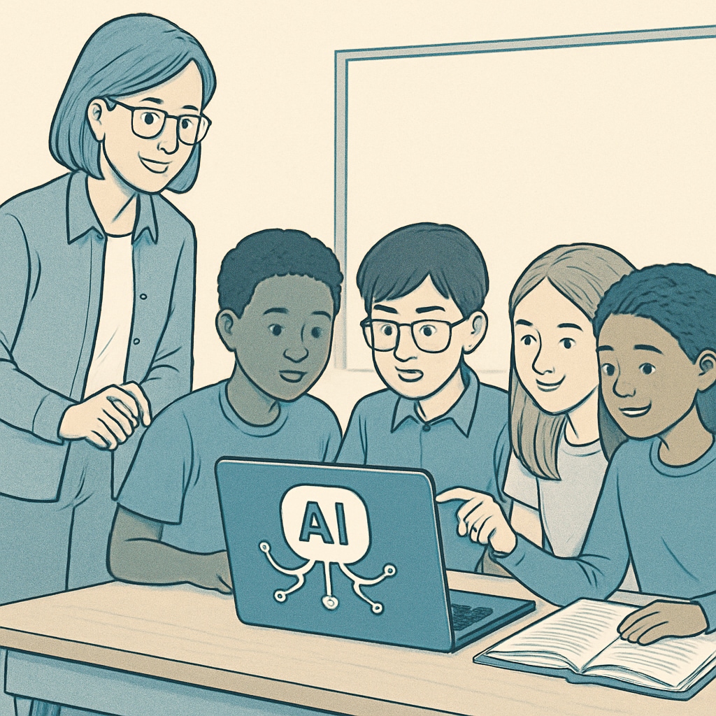 K12 students learning responsible artificial intelligence principles