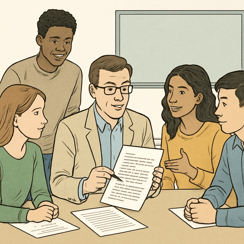 Student-professor discussion about AI detection concerns