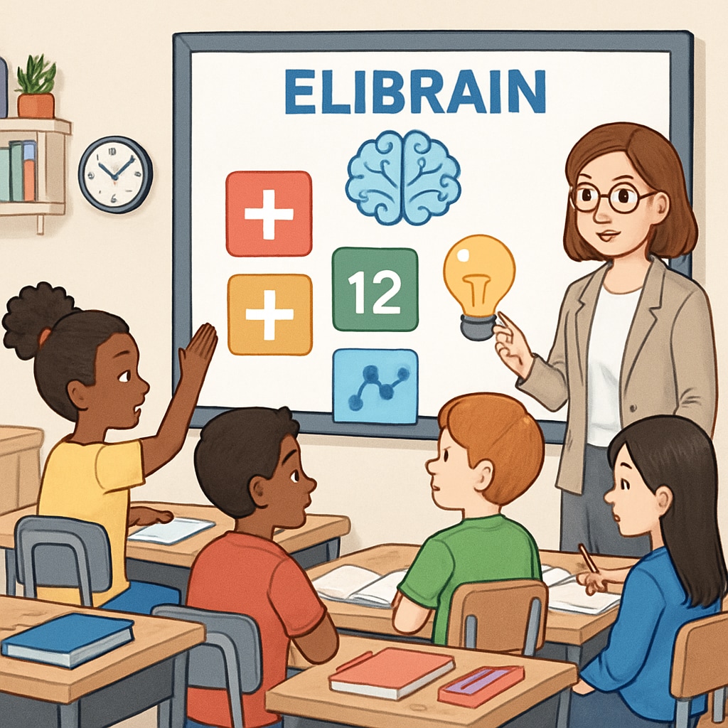 ELIBRAIN education tool in classroom user evaluation