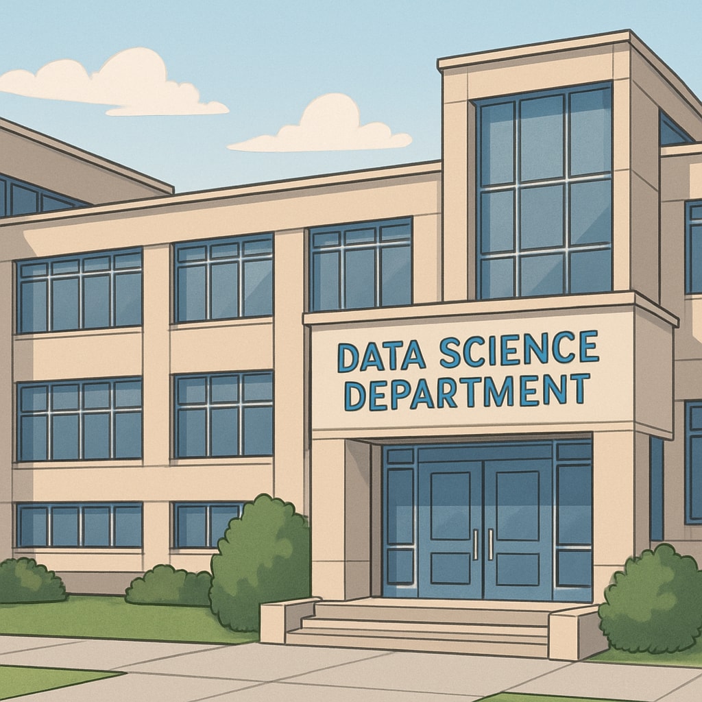 U.S. university data science department building