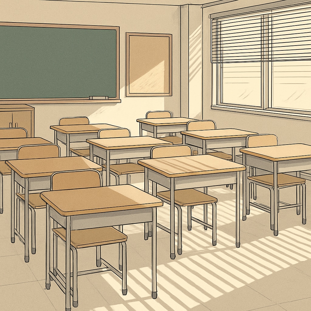 Teacherless Tuesday classroom showing coordinated absence impact