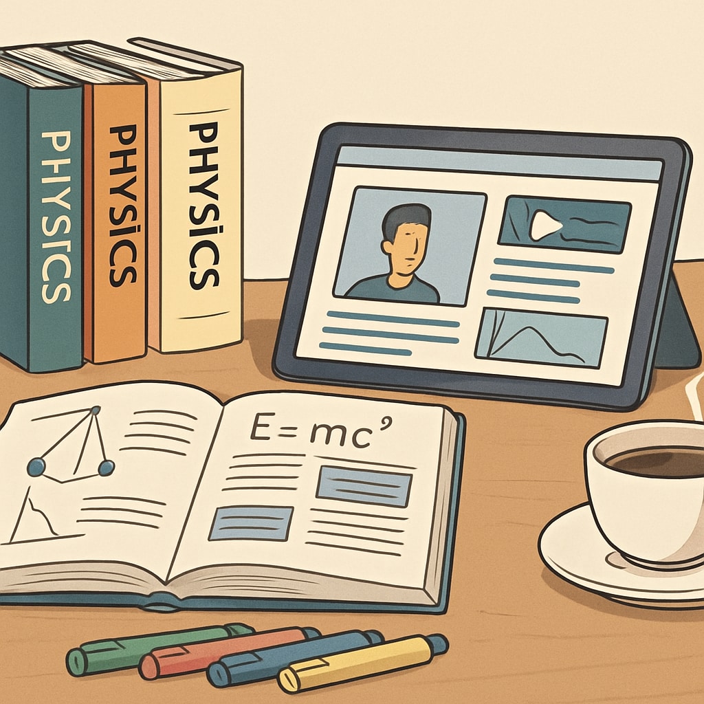 Organized study resources for final attempt physics preparation