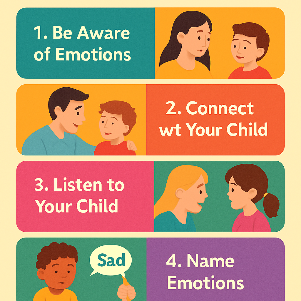 Emotion coping strategies for child development
