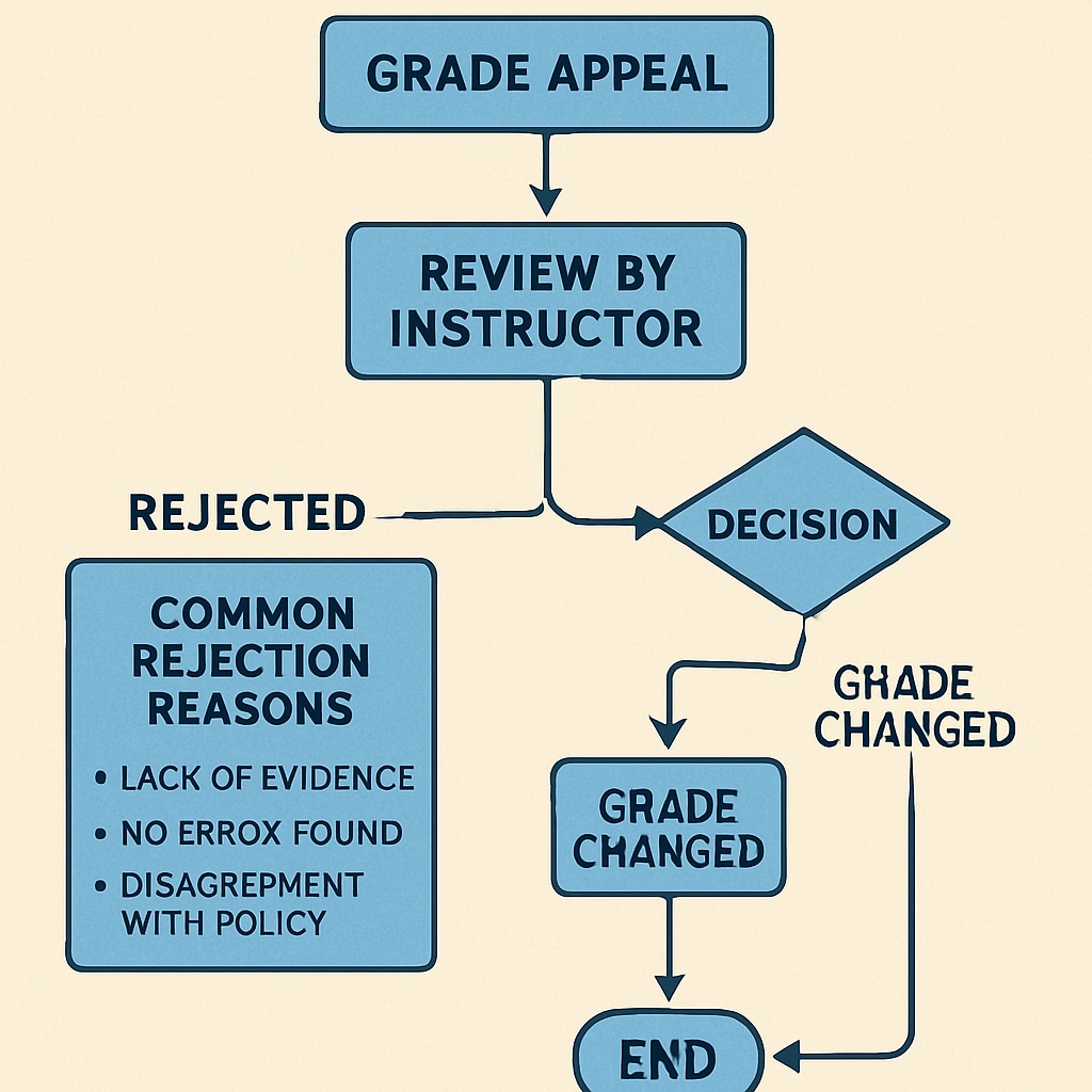 Broken grade appeal system for academic injustice cases