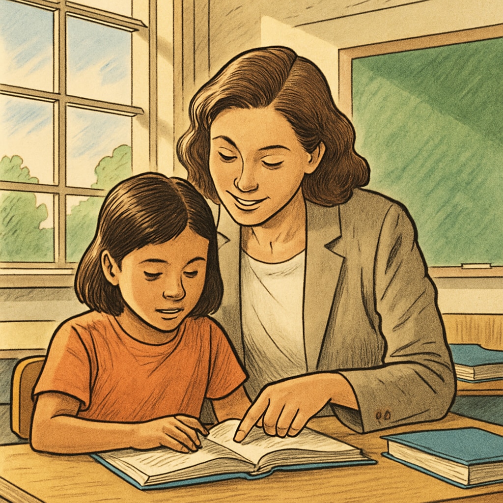 Positive teacher-student interaction in public elementary school