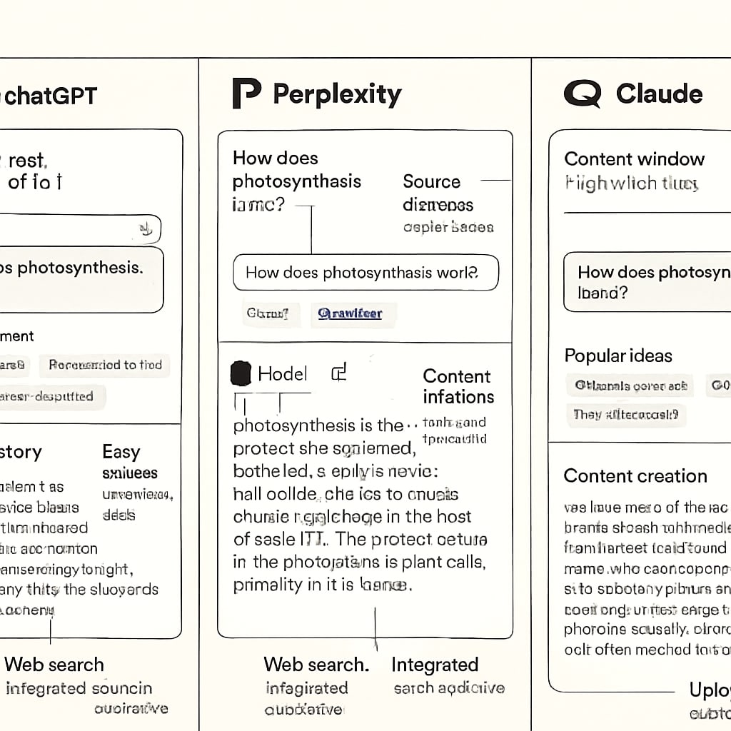Feature comparison of top AI academic tools