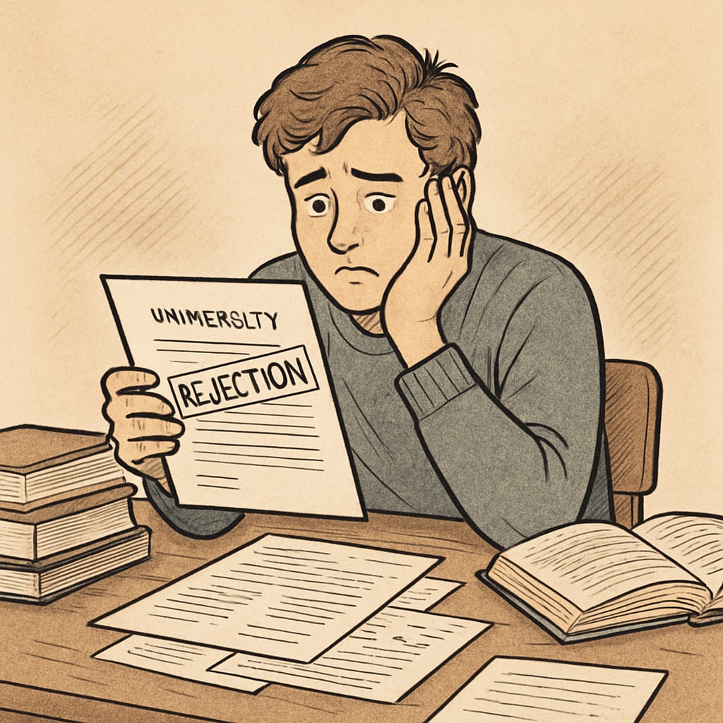 College application rejection due to false information