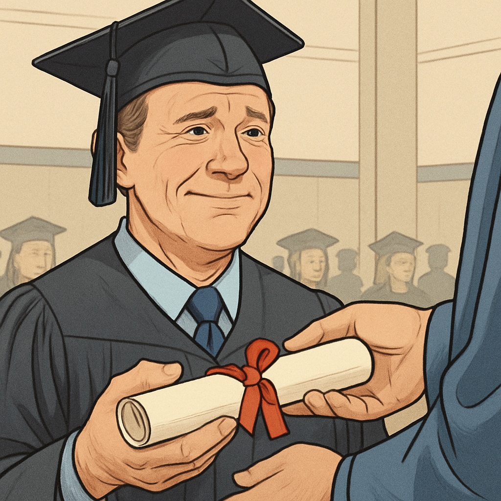 Adult education achievement and formal certification
