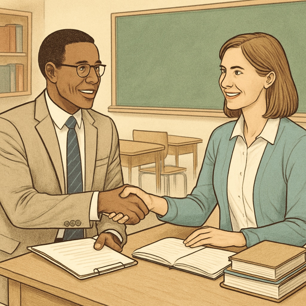 Private school recruitment service professional interview