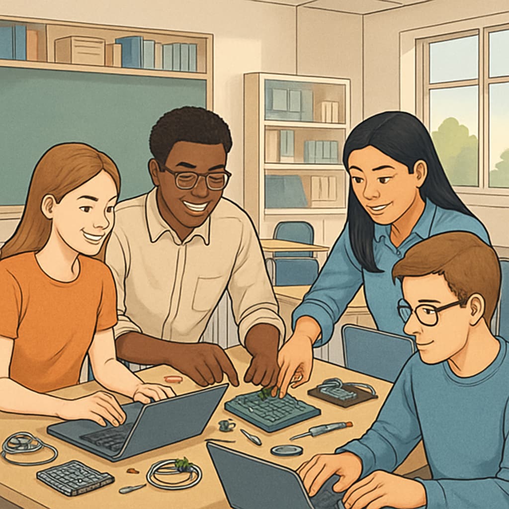 BTEC Computing Science teamwork in apprenticeship programs