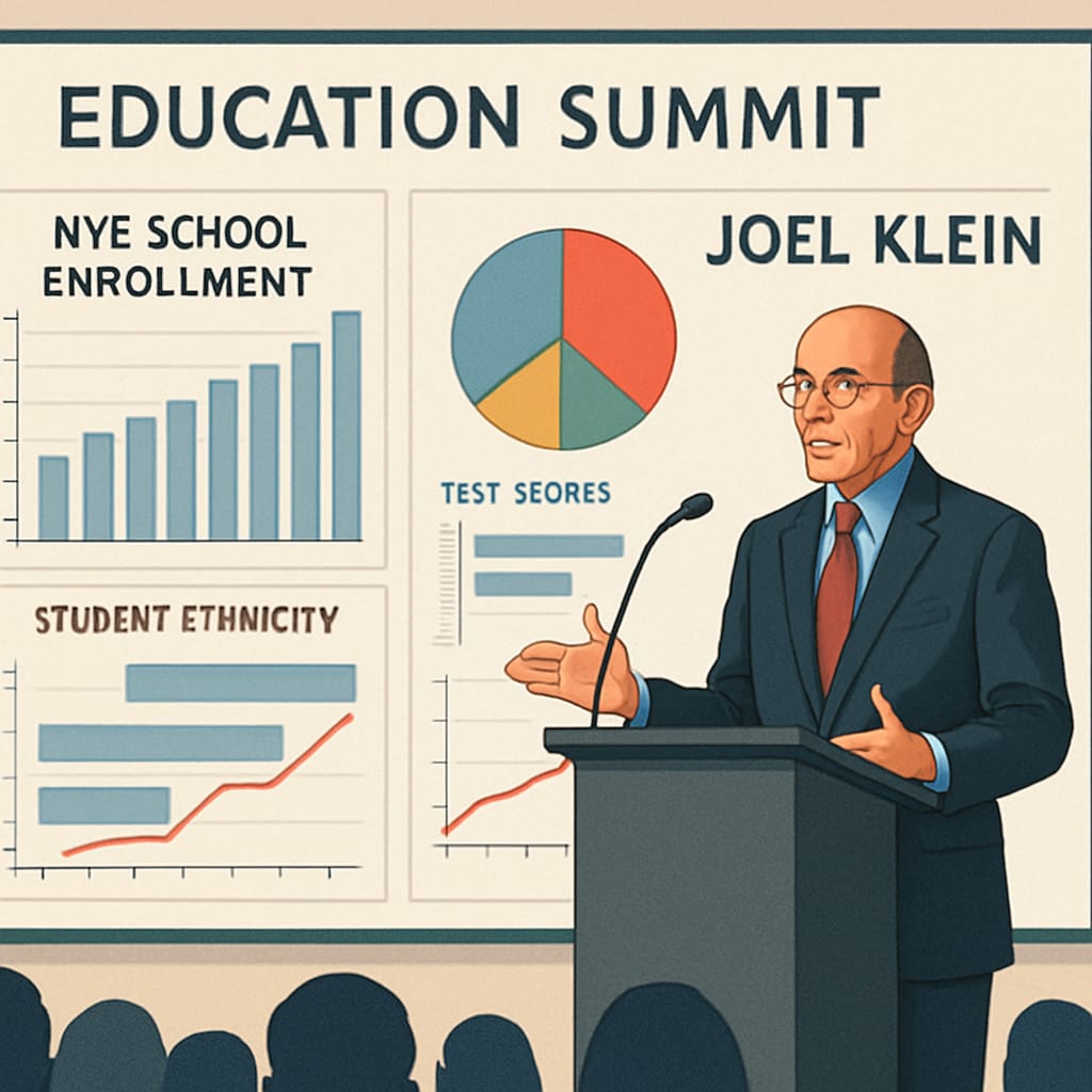 Former NYC Schools Chancellor Joel Klein discussing education reform