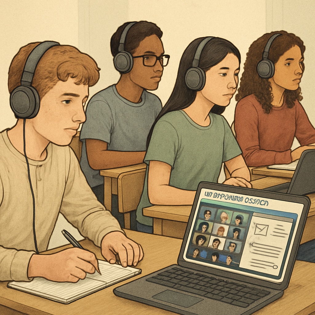 Khan World School dual-credit program virtual classroom