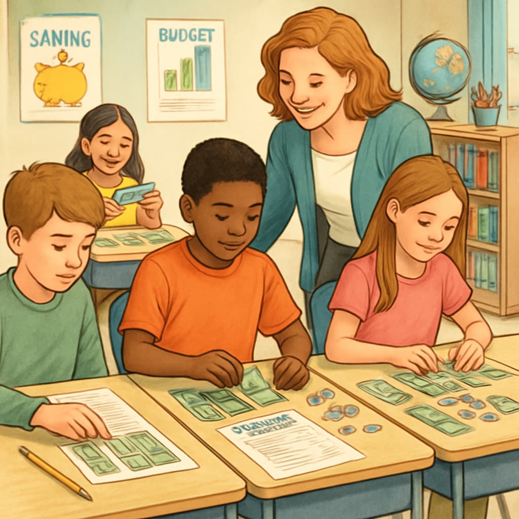 Financial education in school curriculum teaching life skills
