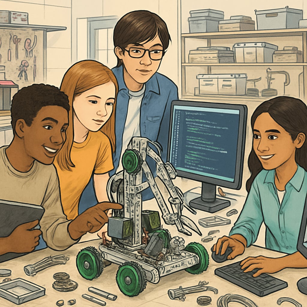 STEM education in modern high school classroom