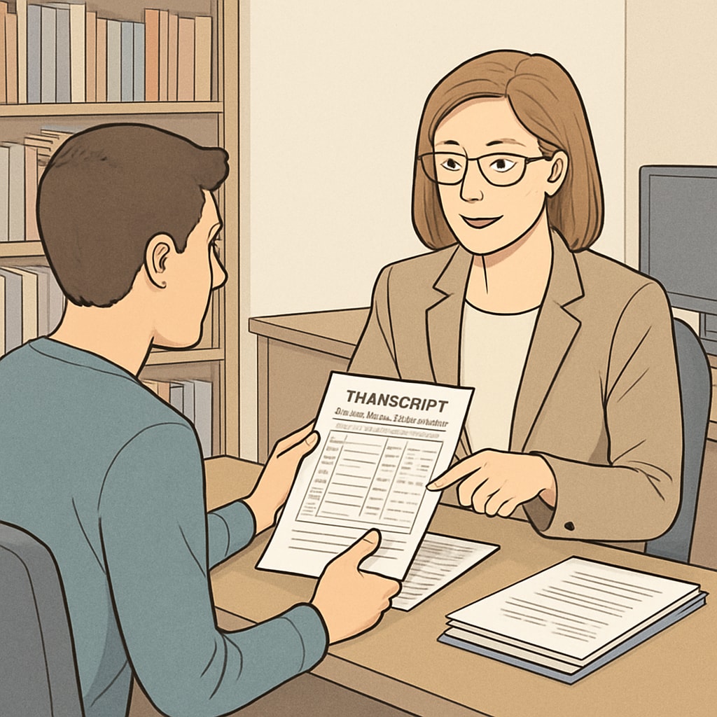 Credit transfer consultation for degree interruption students