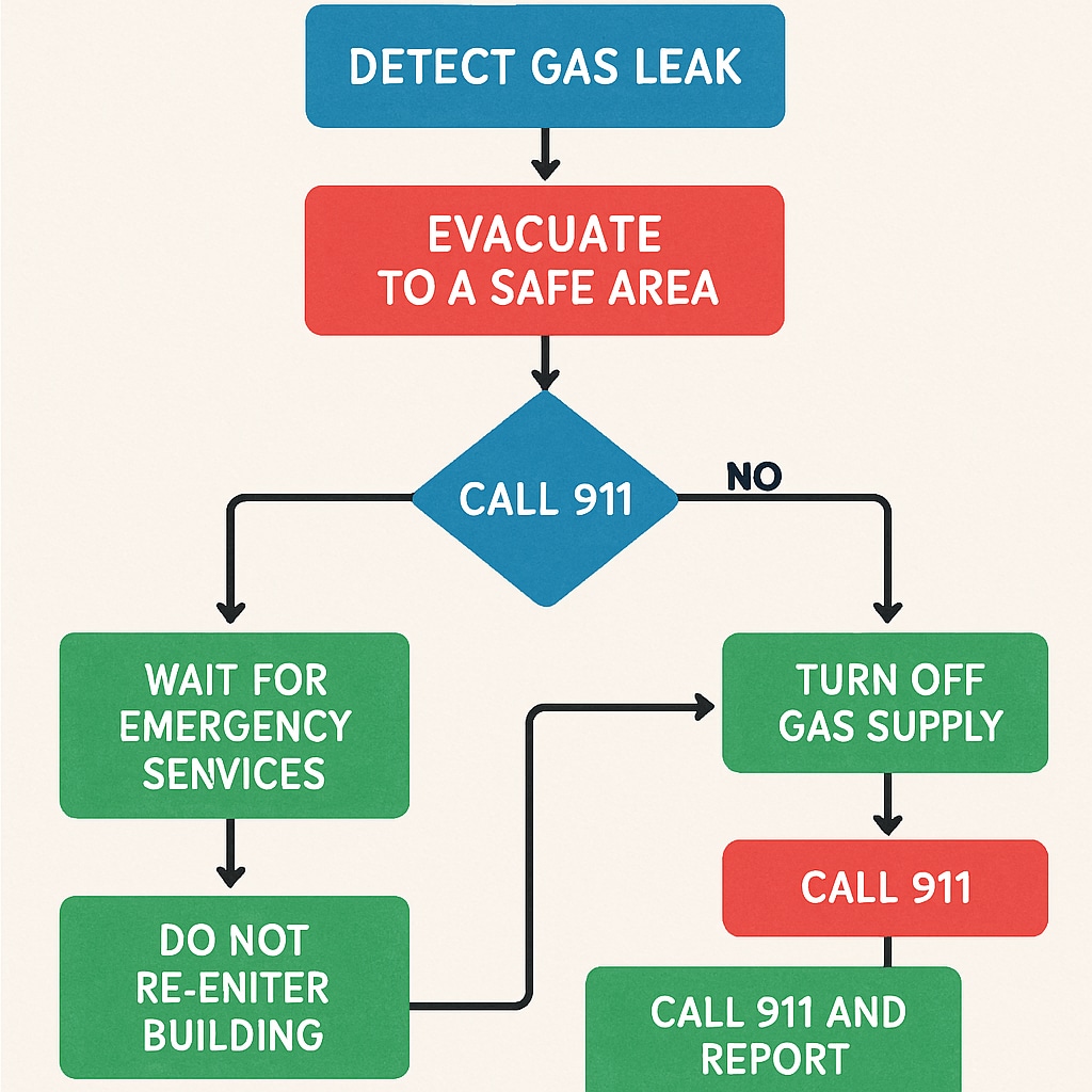 School emergency protocol for geothermal well leaks