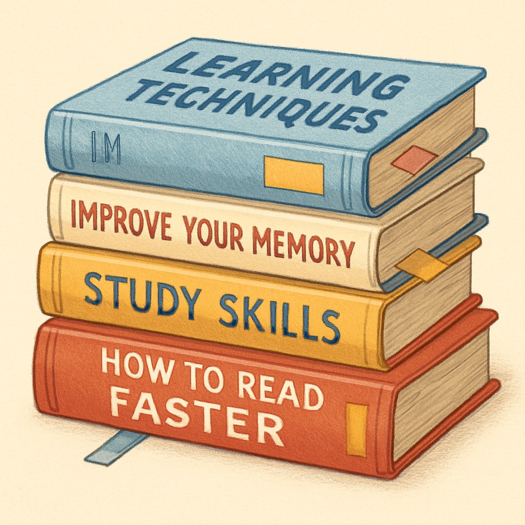 Learning methods and memory retention books for students