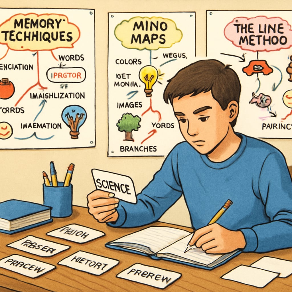 Memory retention techniques for young learners