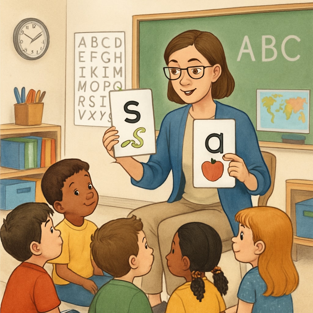 Phonics instruction in classroom setting