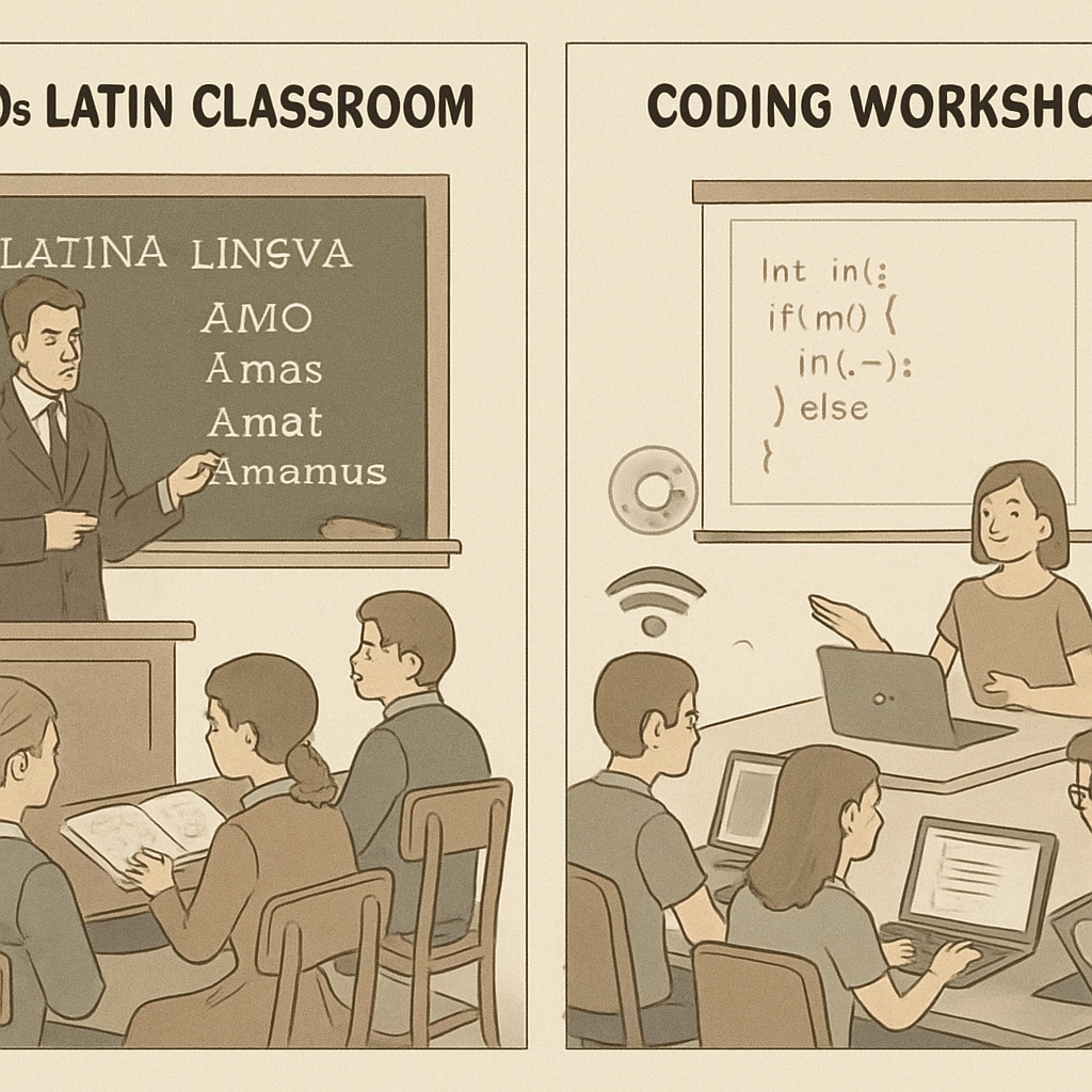 Evolution from classical to modern education methods