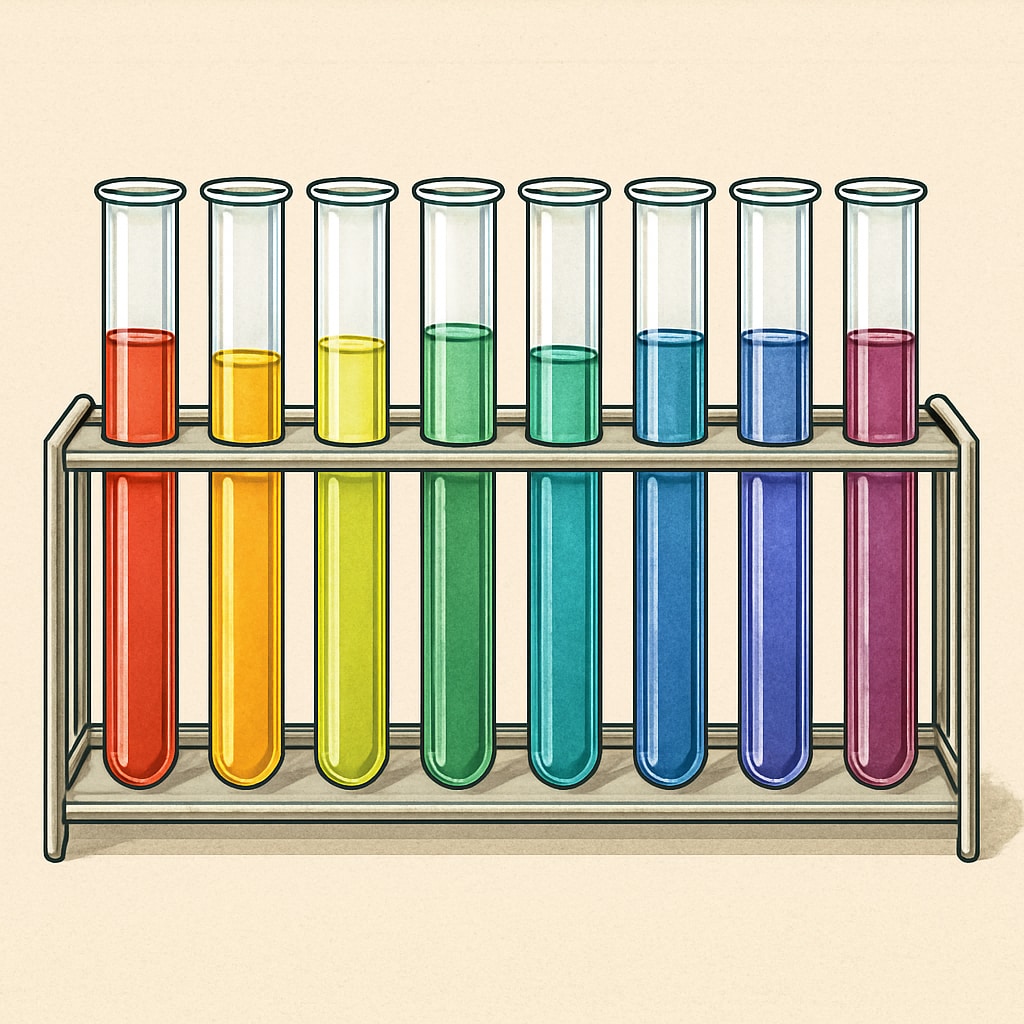 Chemistry experiment materials for high school projects