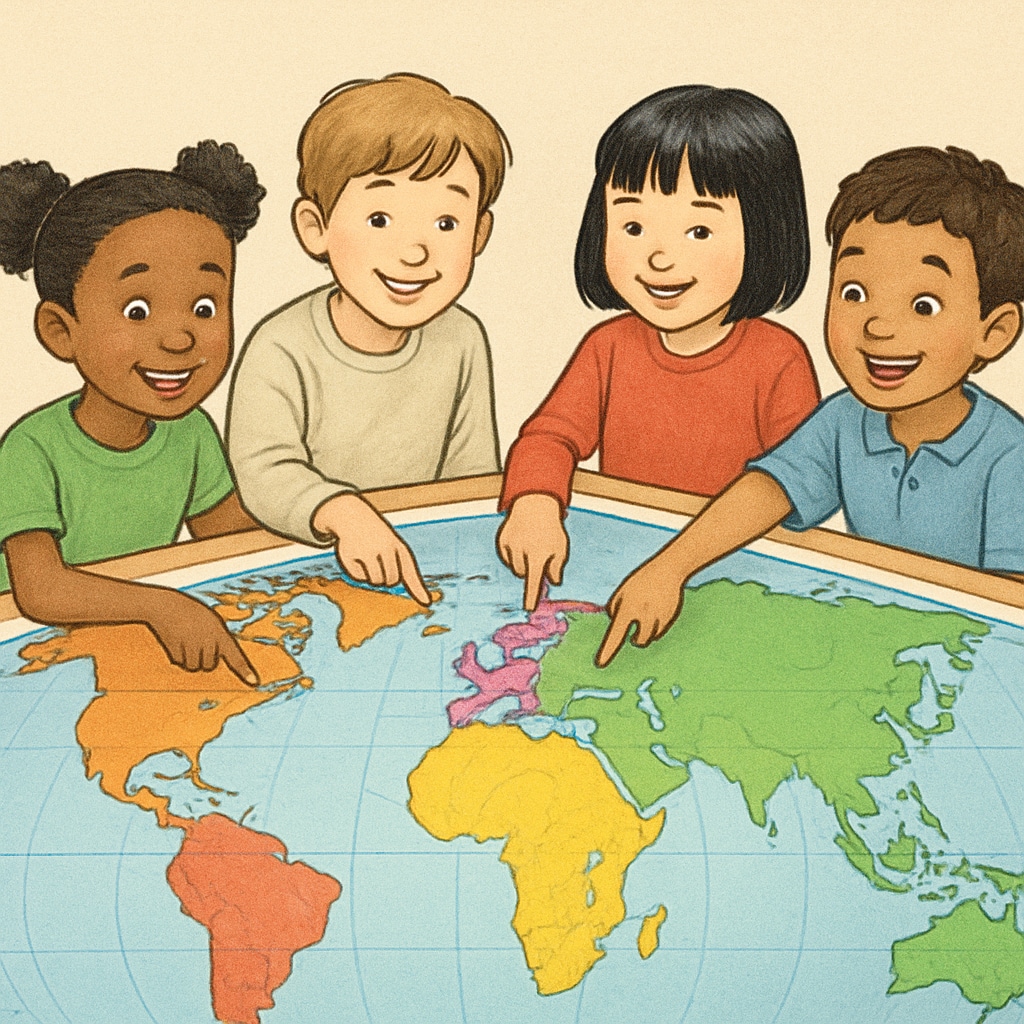 Global child education and humanitarian awareness