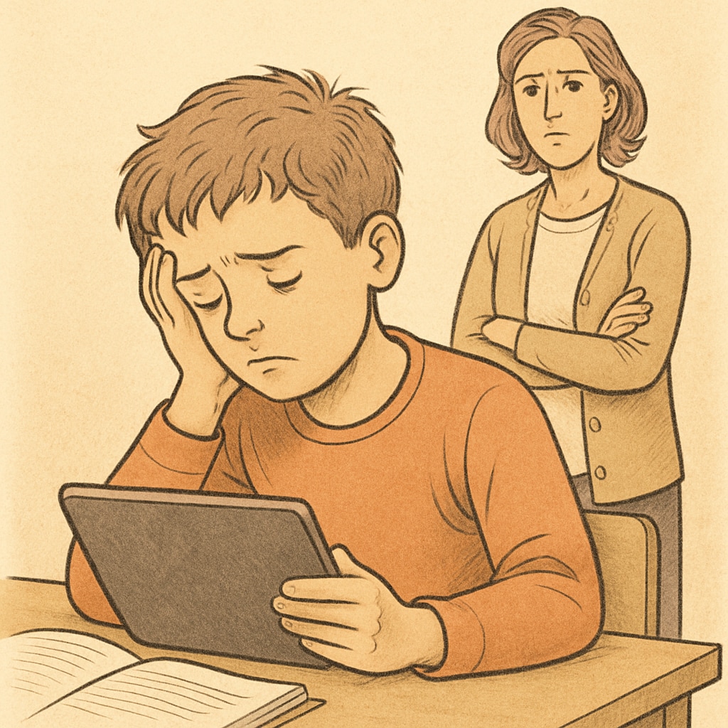 Tech addiction impacts child development and mental health