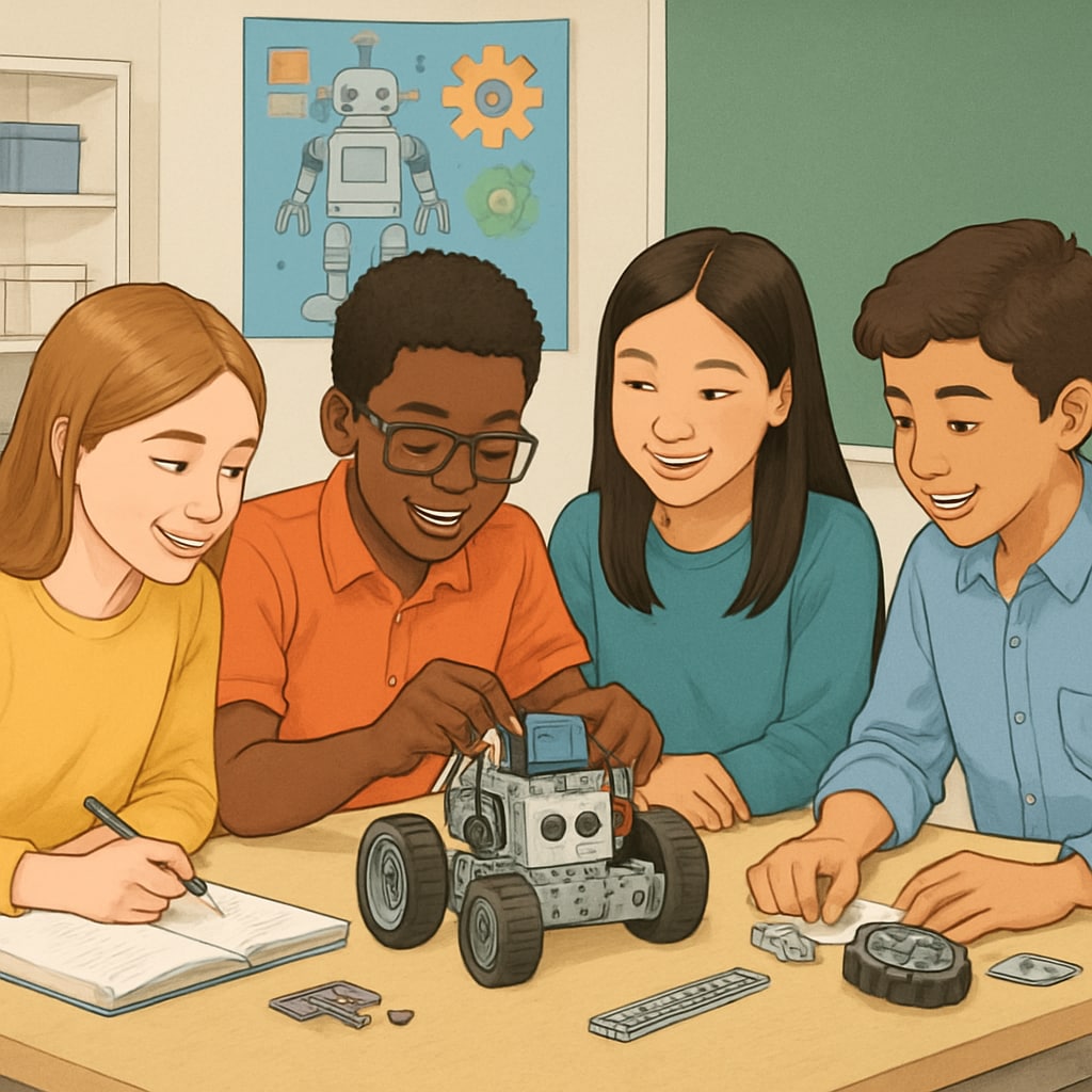Gifted students in Duke TIP-style academic program