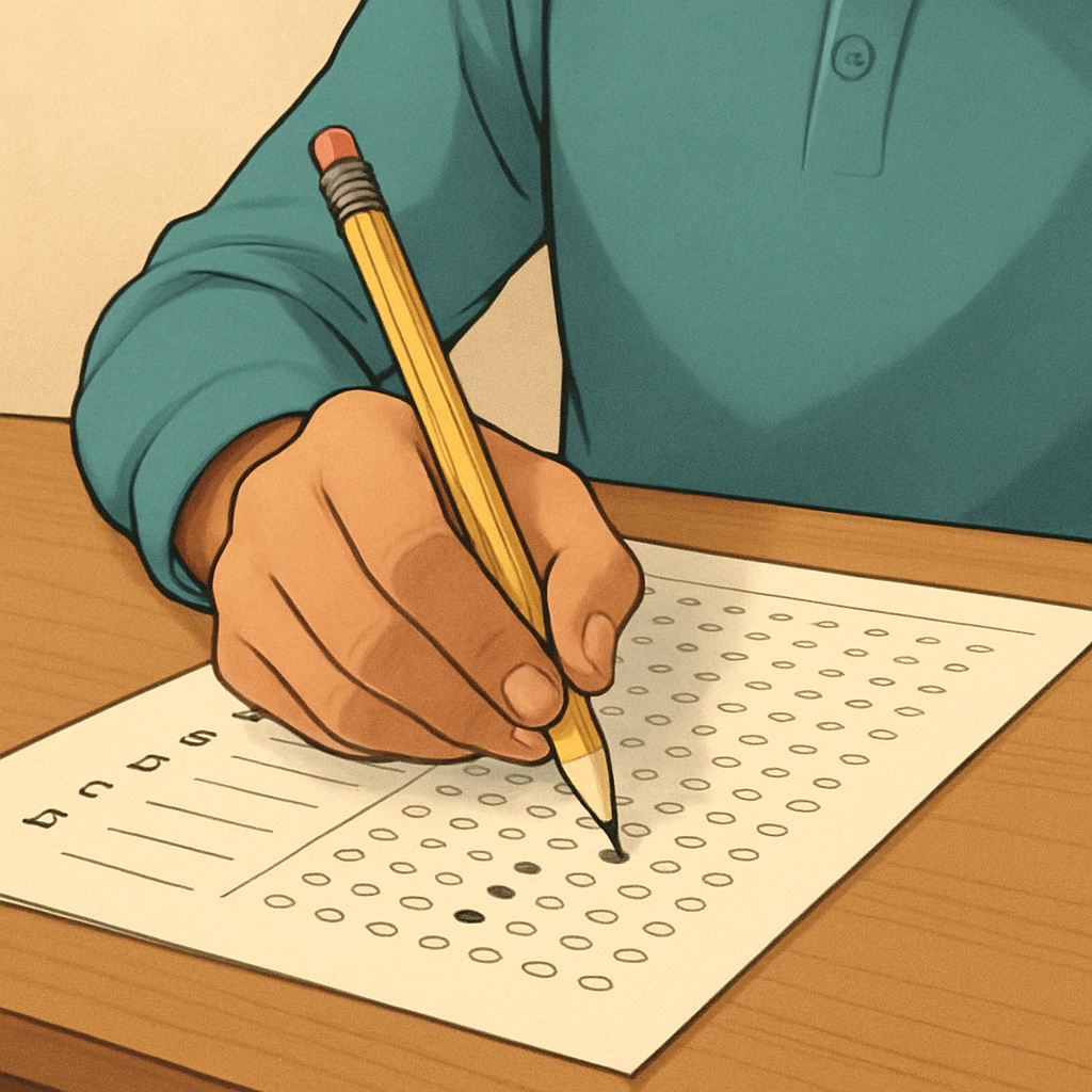 Student taking ACT/SAT for gifted program qualification
