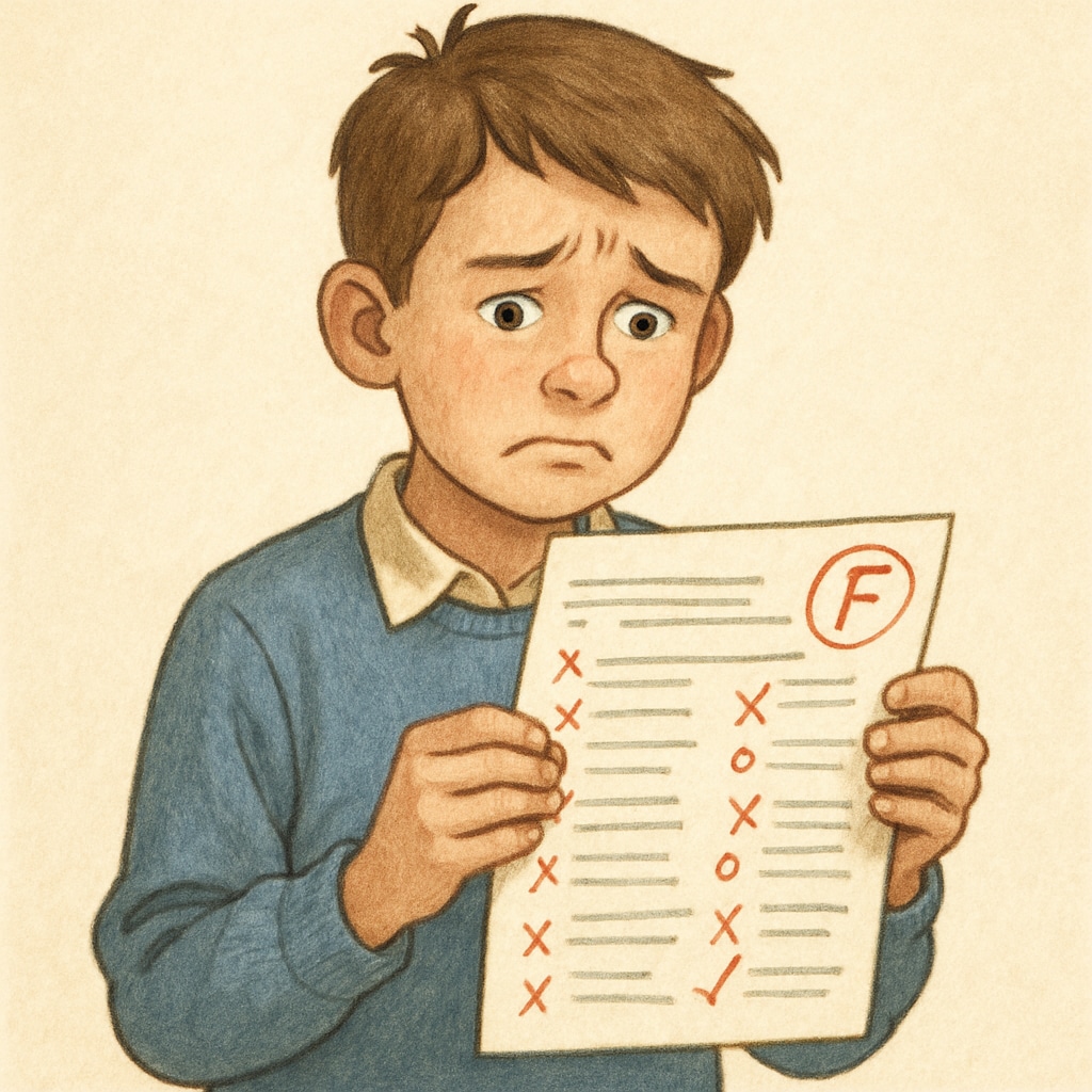 Student stress caused by traditional grading systems