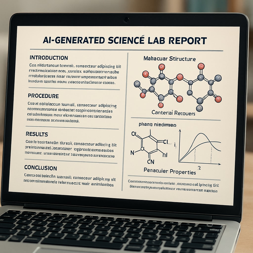 AI-powered academic assistance for science education