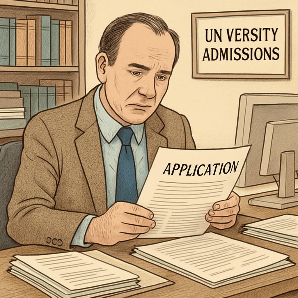 College application fraud detection process
