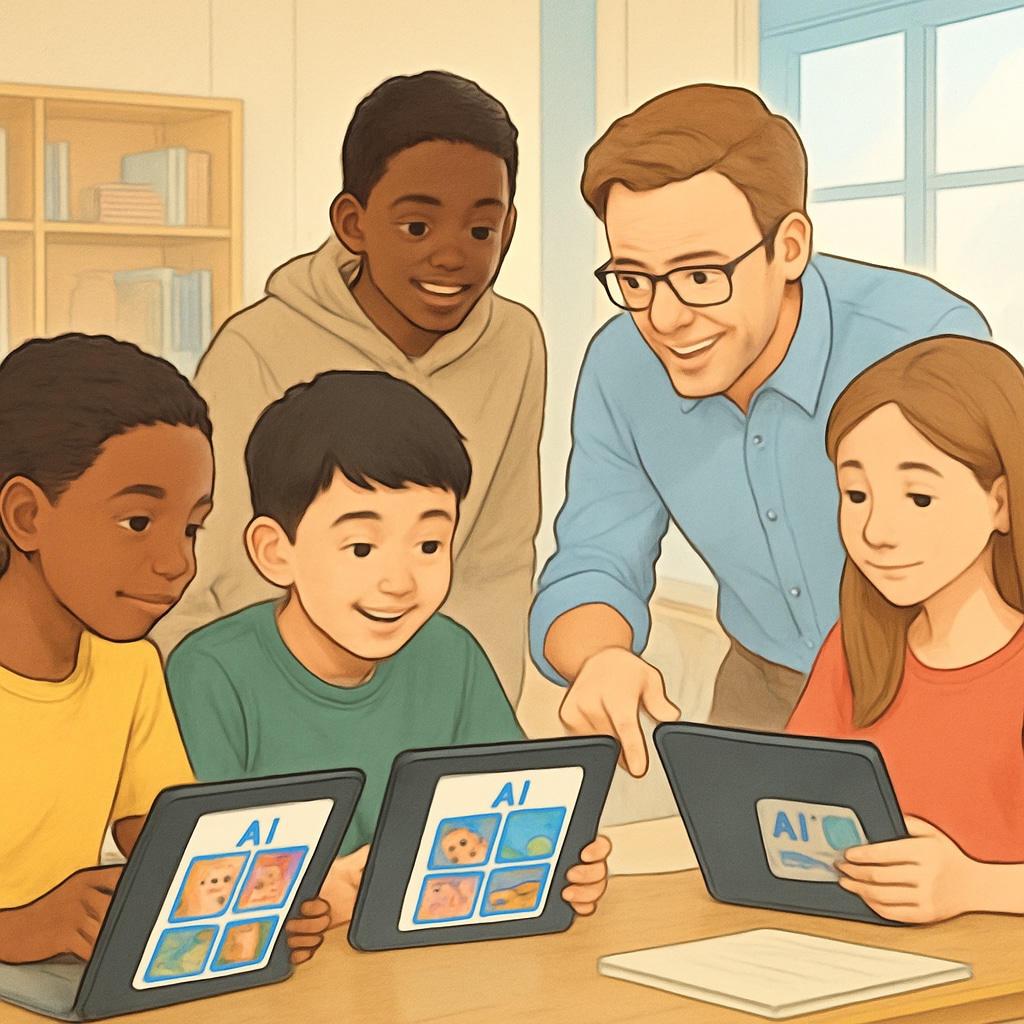Students learning critical thinking with large language models in classroom
