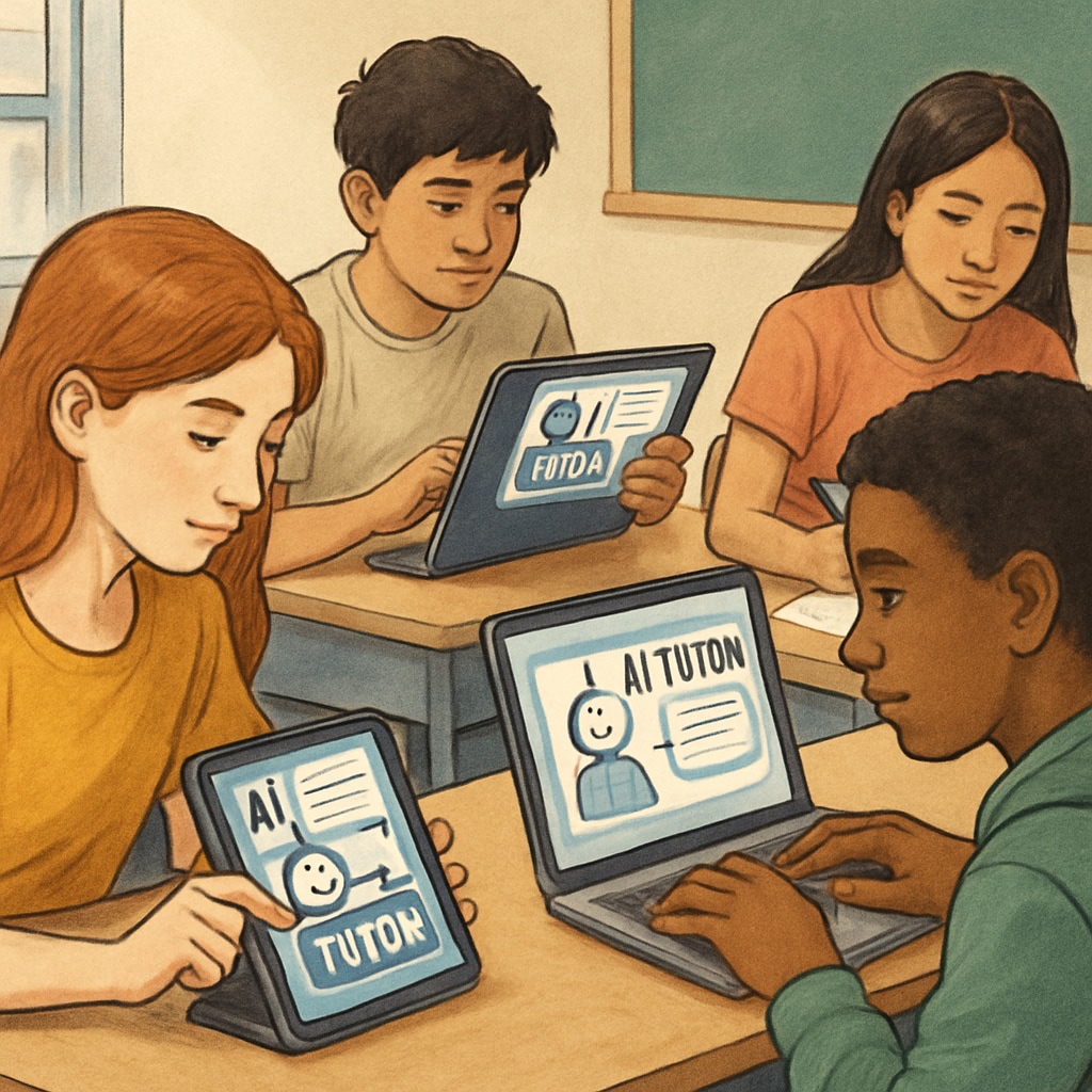 Students using AI subscription services for academic assistance and GPA improvement