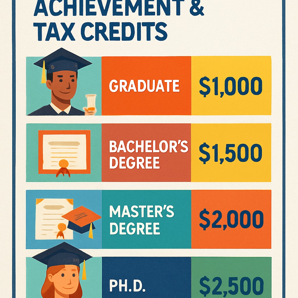 Academic performance scale linked to child tax credit amounts
