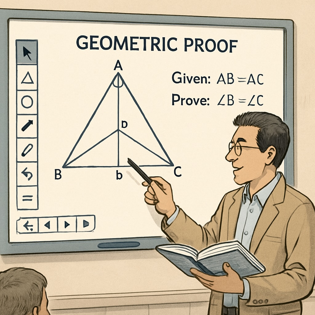Geometry teaching with technology in American classroom